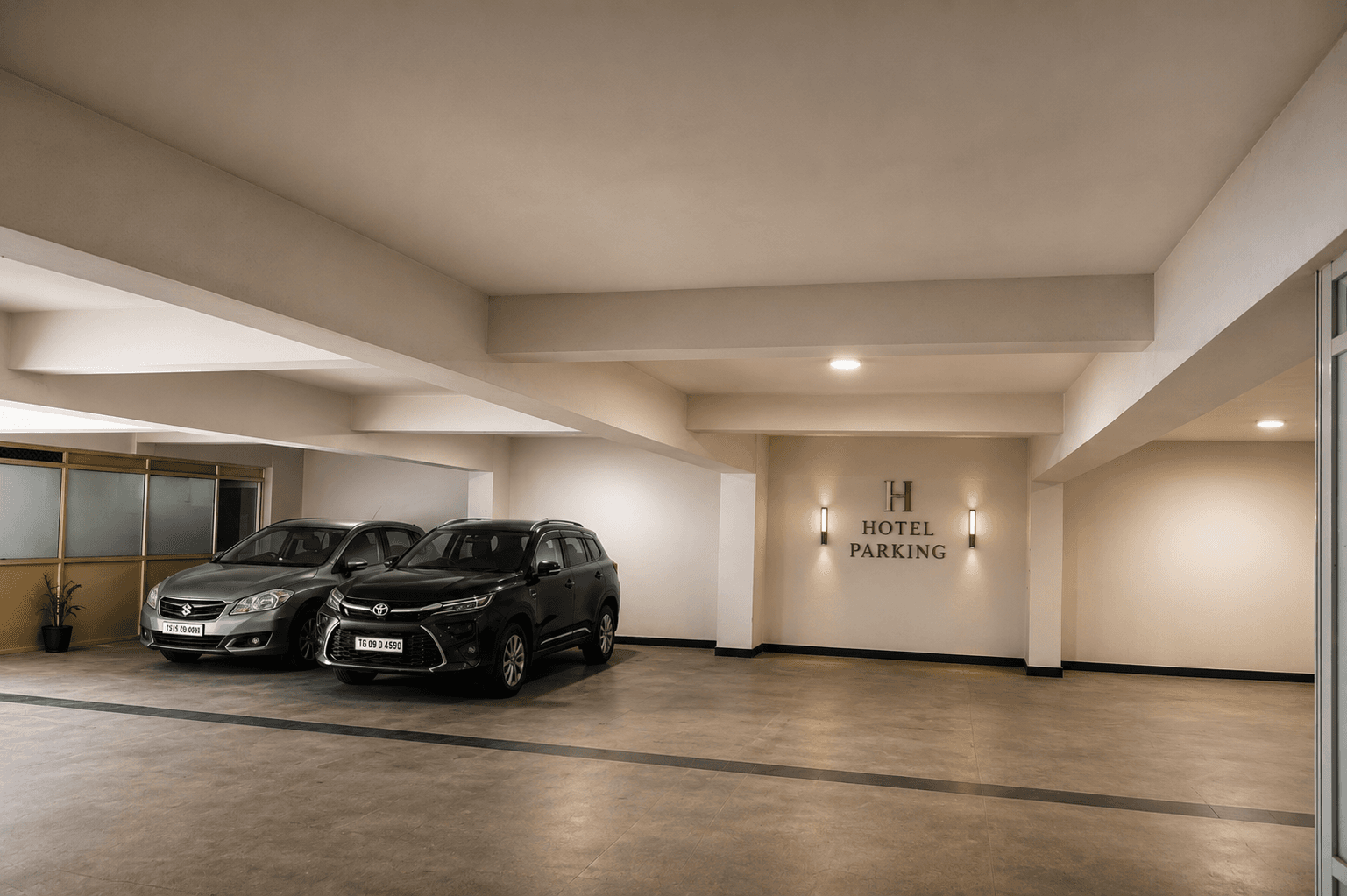 In house Car Parking (Complimentary)